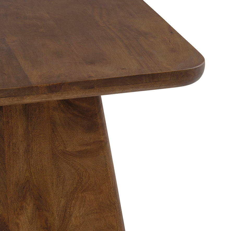 Salontafel 80 cm Mango Brown Walnut